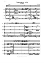 Vivaldi A. Oboe concerto B-Dur - Score & Parts