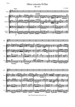 Vivaldi A. Oboe concerto D-Dur - Score & Parts