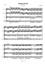 Vivaldi A. Sinfonia D-dur – score & parts