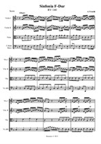 Vivaldi A. Sinfonia F-dur – score & parts