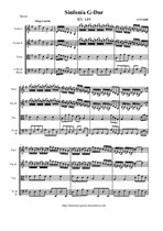 Vivaldi A. Sinfonia G-Dur - Score & Parts