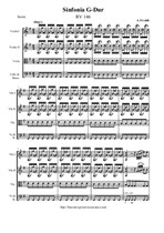 Vivaldi A. Sinfonia G-Dur - Score & Parts