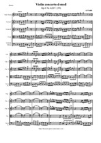 Vivaldi A. Violin concerto d-moll – Score & all Parts