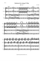 Vivaldi A. Sinfonia F-Dur - Score & Parts