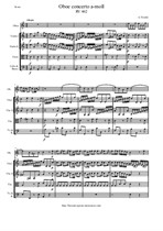 Vivaldi A. Oboe concerto a-moll - Score & all Parts