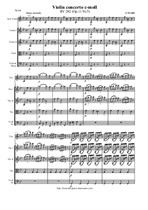 Vivaldi A. Violin concerto c-moll – Score & Parts