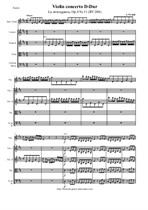 Vivaldi A. Violin concerto D-Dur 'La stravaganza' – Score & Parts