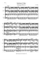 Vivaldi A. Sinfonia C-Dur 'Il Farnace' - Score & Parts