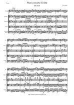Vivaldi A. Flute concerto G-Dur - Score & parts