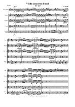 Vivaldi A. Violin Concerto d-moll - Score & Parts
