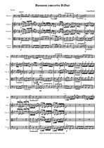 Bond Capel Bassoon concerto B-Dur - Score & parts