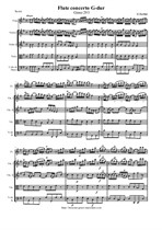 Tartini G. Fute concerto G-Dur - Score & parts