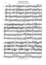 Stamitz J. Concerto for Viola & String orchestra G-Dur - Score & Parts